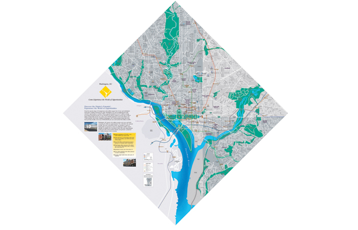washington dc map design agency