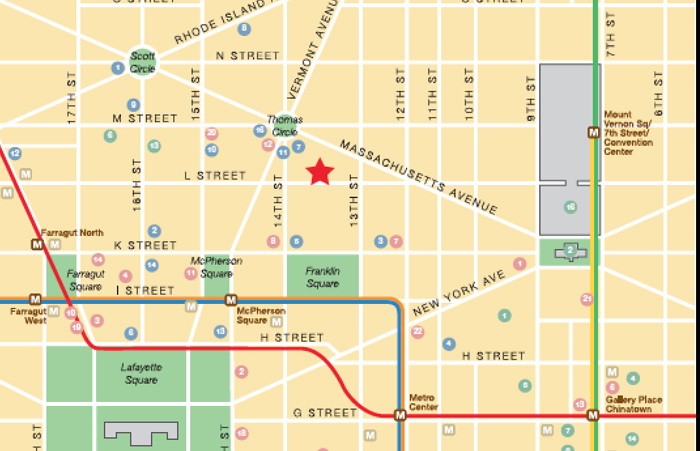 washington dc map design agency, georgetown map designer debi gasper