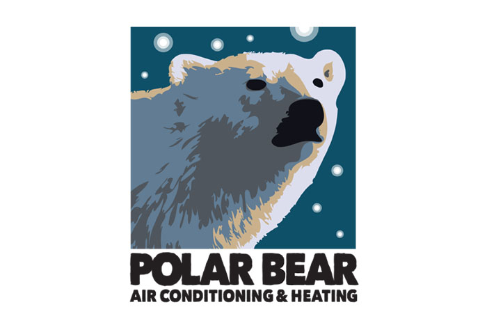 Polar Bear Air Conditioning Logo