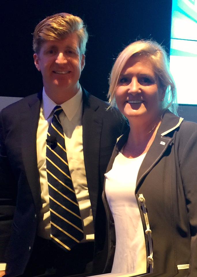 Debi Gasper and Patrick Kennedy