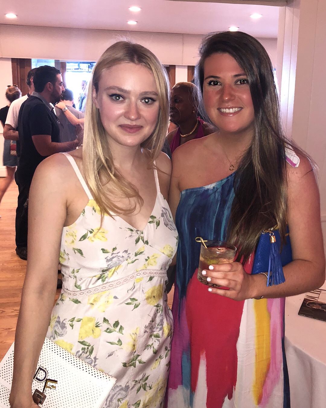 Dakota Fanning and Kathleen Kenneday