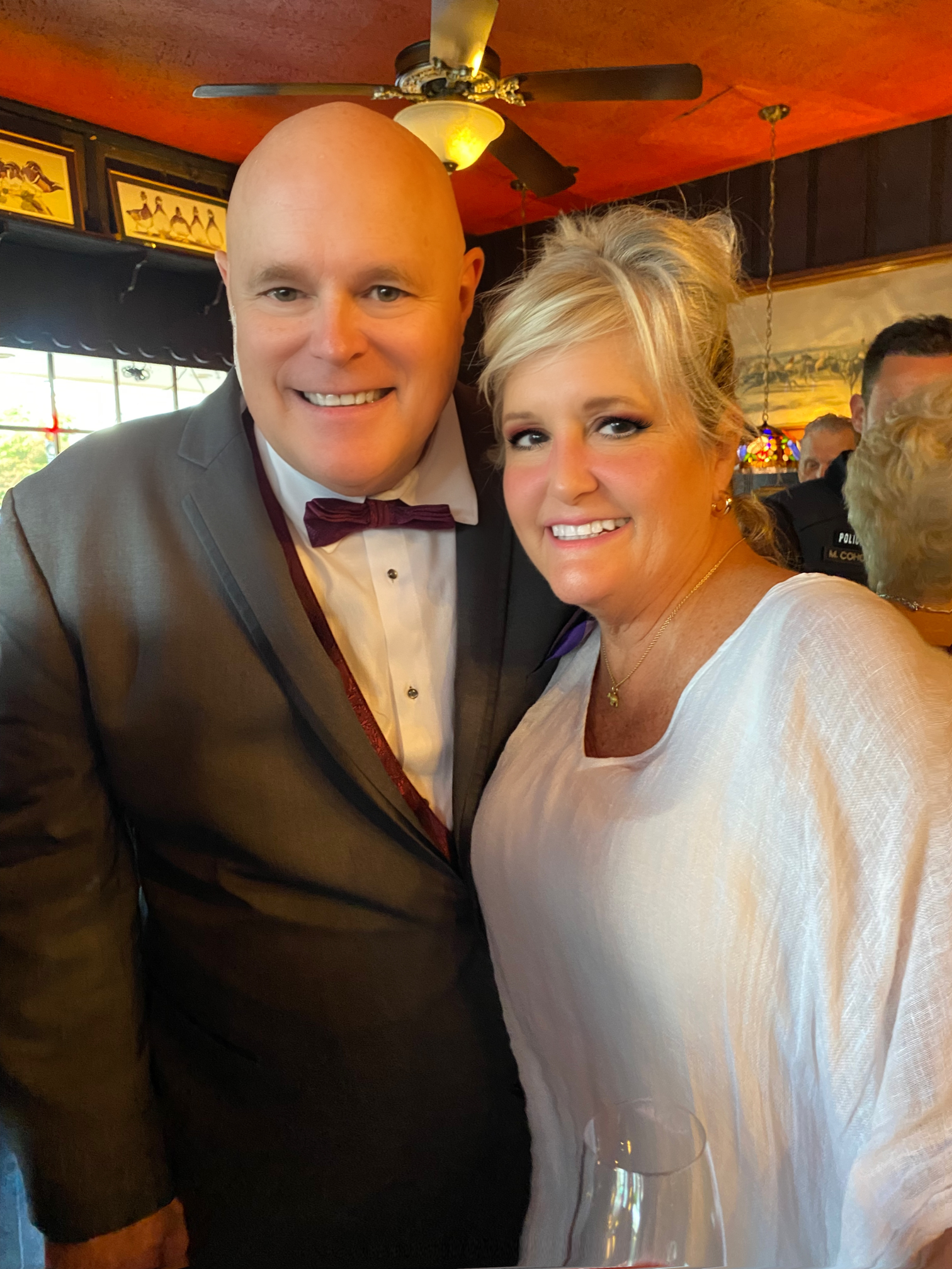 Billy Martin and Debi Gasper at Martin's Tavern 90th Anniversary Celebration